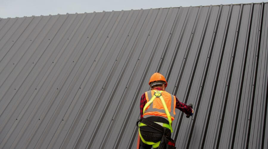 Professional metal roof installation services in Sussex, WI